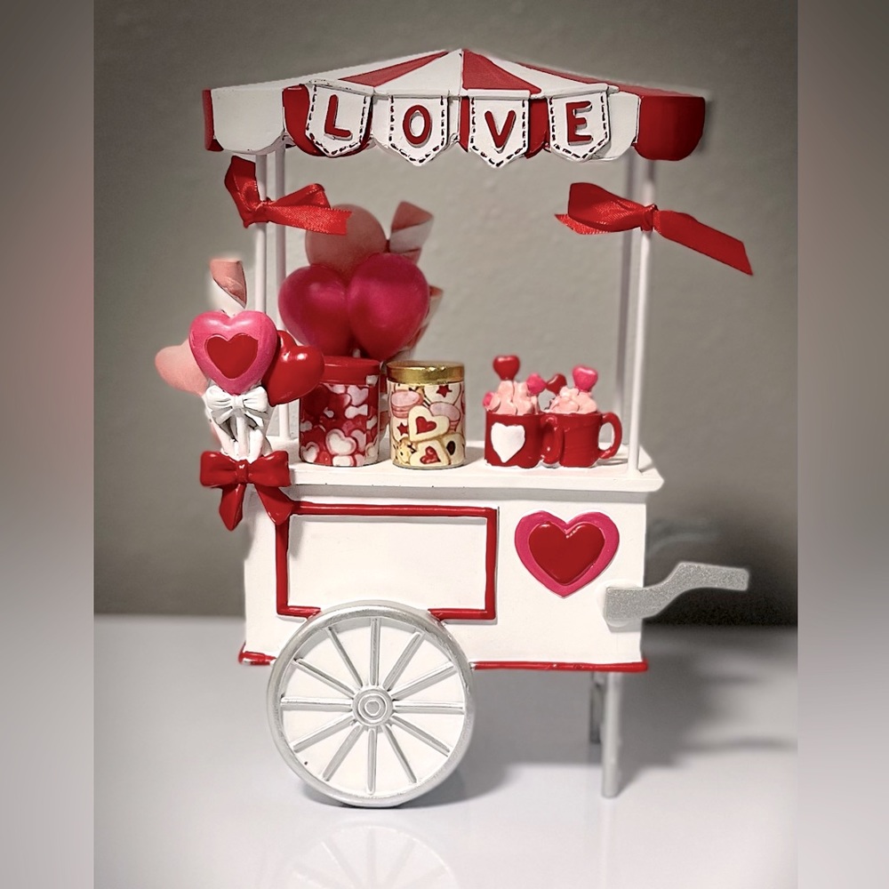 Love & Cupcakes Valentines Cart